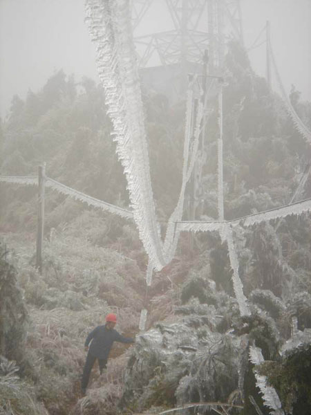 释疑:为何雪灾会严重破坏通信设备?